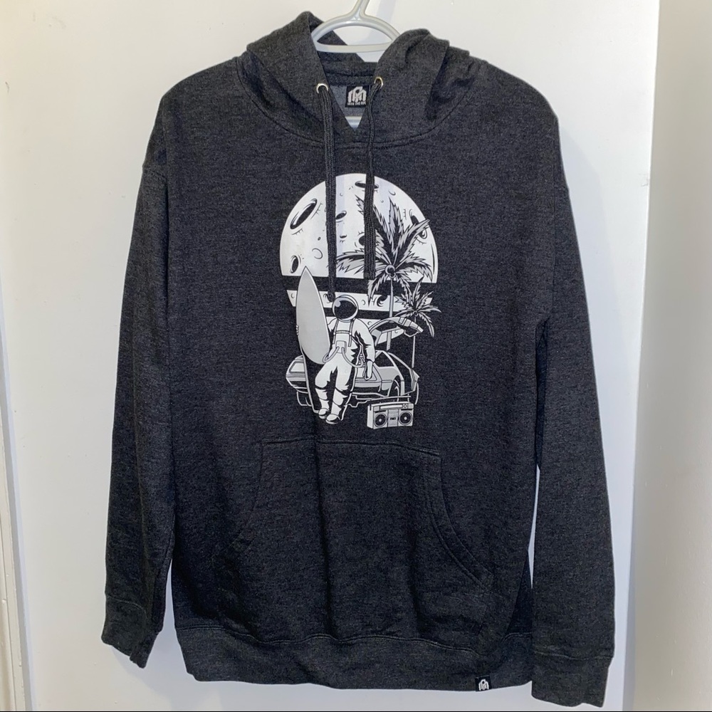 Grey Into The Am hoodie Size L